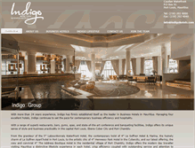 Tablet Screenshot of indigohotels.com